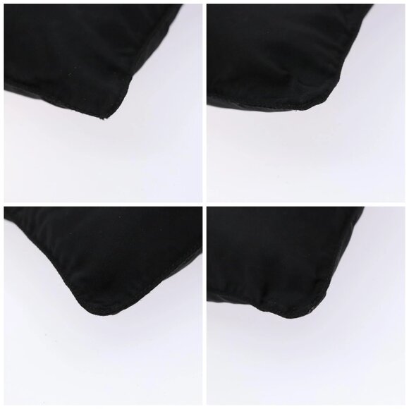 PRADA Shoulder Bag Nylon Black Silver Auth - Picture 15 of 15
